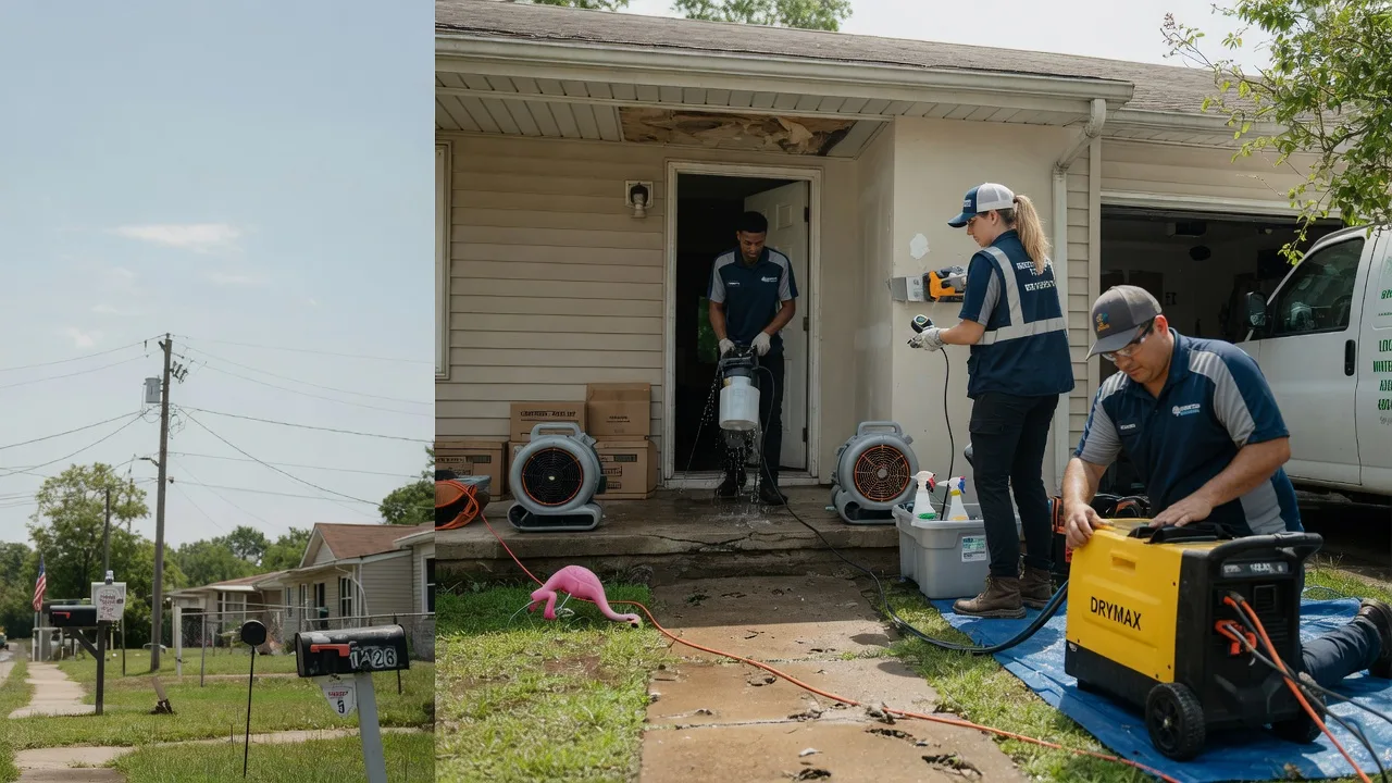 Storm Damage Water Removal in Idabel, OK near me